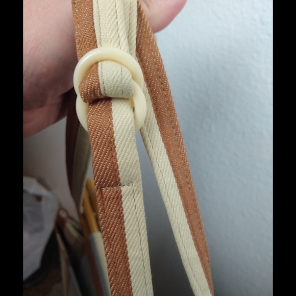 Vintage Toby Weston Striped Bag - Picture 7 of 8